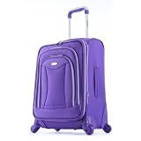 Olympia Luggage Luxe 21 Inch Expandable Carry-On Upright Bag