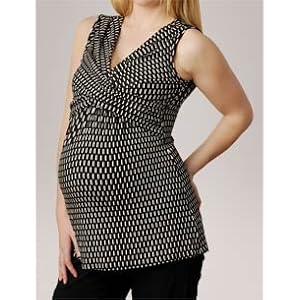 Buy A Pea in the Pod Collection: Weston Wear Sleeveless V-neck Faux Wrap Maternity T Shirt by Weston Wear