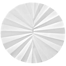 Whatman 10300143 1/2 Folded Filters, 110mm Diameter, 4-12 Micron, Grade 589/2 (Pack of 100)