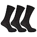 Pierre Roche Mens Comfort Fit Non Elastic Top Diabetic Socks (Pack Of 3)