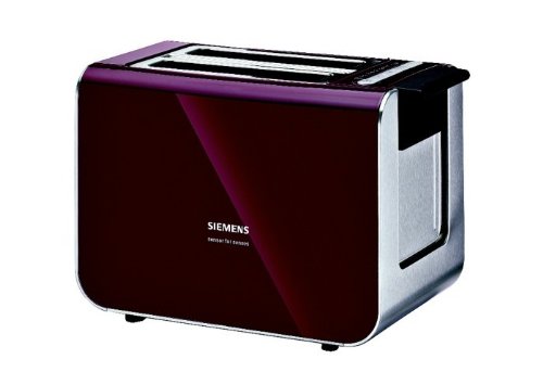 Siemens Toaster TT 86104 cranberry red / schwarz 