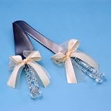 Beverly Clark 38NI Tres Beau Wedding Cake Knife with Server in Ivory