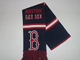 BOSTON RED SOX 100% Acrylic Winter Scarf 7 Wide 64 Long with Team Logo & Colors