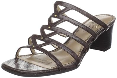 Amazon.com: LifeStride Women's Show Off Dress Sandal, Mudslide, 9.5 W US: Shoes
