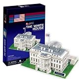 64pc Novelty Model Kit 3D Puzzle Set THE WHITE HOUSE