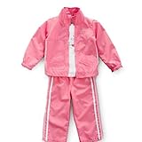 Adidas Girls 2T-4T Medium Pink 3 Piece Windsuit
