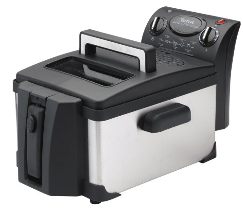 Tefal Family Semi Pro Fryer FR401515, Chrome and Black, 3 Litre Oil Capacity, 1 kg Food Capacity