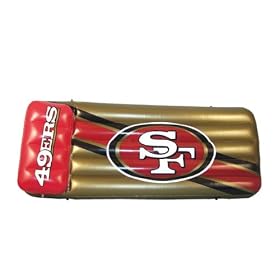 Click here to buy San Francisco 49Ers Pool Float Mattress.