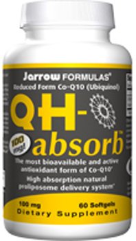 Jarrow Formulas - Qh Absorb Ubiquinol Co Q 10, 100 mg, 60 softgels
