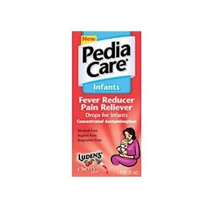 pediacare for infants:Pediacare Infant's Fever Reducer Pain Reliever Cherry Drops 1 Floz (Pack of 2)