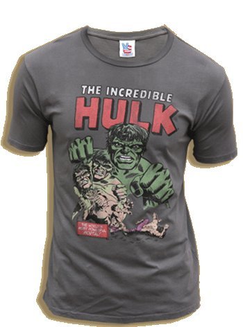  Junk Food Incredible Hulk Charcoal T-shirt Tee