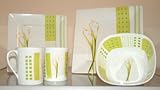 Quest Cala Lily Melamine 16-piece Premium Quality Tableware Set