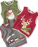 Greendog Baby Boy Graphic Sweater Vest