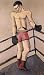 Art247 - The Large Boxer (oil on canvas) by Helmut.. - Estampe artistique 27,9 x 35,5 cm