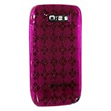 Amzer Luxe Argyle Skin Case for Nokia E71/E71x - Purple