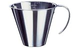 Paderno World Cuisine 42581-01 Stackable Measuring Jug, Stainless Steel