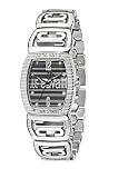 Just Cavalli - R7253171525 - Plain - Montre Femme - Quartz Analogique - Cadran Noir - Bracelet M&eacute;tal Argent&eacute;
