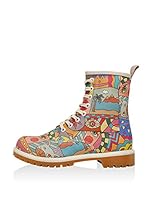 Dogo Botas de cordones (Multicolor)