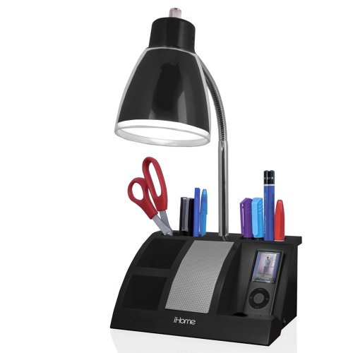 iHome Colortunes Desk Organizer Lamp and iPod Player