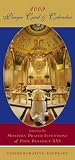2009 Prayer Card & Calendar featuring the Monthly Prayer Intentions of Pope Benedict XVI