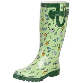 Western Chief Women's Green Thumb Rain Boot