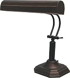 Piano Lamp Dark/Bronze, Type T 40Wx2