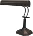Traditional Dark Bronze Finish Piano Desk Table Lamp
