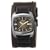 Fossil - JR9156 - Montre Mixte - Quartz analogique - Dateur - Bracelet de force en Cuir marron