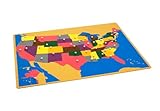 Image Montessori USA Puzzle Map w/ Control Maps