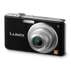 Panasonic Lumix DMC-FS6 Digitalkamera (8 Megapixel, 4-fach opt. Zoom, 6,4 cm (2,5 Zoll) Display, Bildstabilisator) schwarz