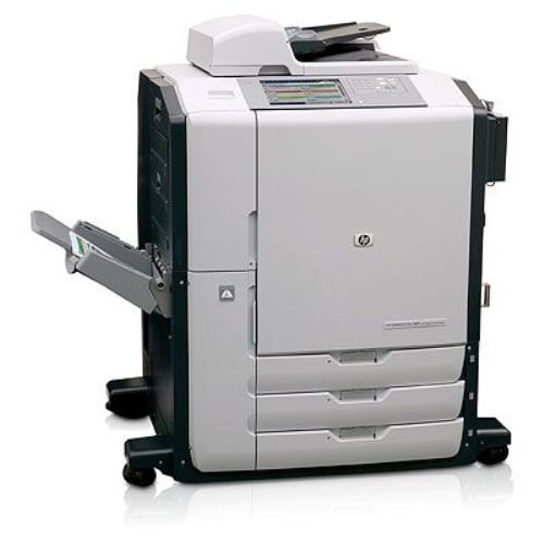 HP Color LaserJet CM8060 MFP - Multifunction ( fax / copier / printer / scanner ) - color - laser - copying (up to): 60 ppm (mono) / 50 ppm (color) - printing (up to): 60 ppm (mono) / 50 ppm (color) - 1580 sheets - 33.6 Kbps - Hi-Speed USB, 1000 Base-T, USB host