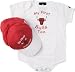 Search : Chicago Bulls Newborn ''My First Bulls Tee'' Bodysuit and Cap Set