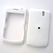RIM BlackBerry Curve 8300 8310 8320 (NOT for 8330) Snap-on White Leather Protector Hard Case Thick Cover
