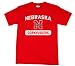 Nebraska Cornhuskers 100-Percent Cotton School Spirit Short Sleeve T-Shirt