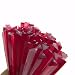 Triangular Prism 3.5" Plastic Picks 300pc - Red image 1