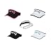 TaylorMade Purelite Stand Bag, Black/White/Red