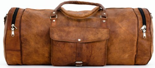 leather look holdall