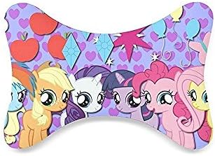 Custom Neck Rest Pillow with Washable Soft Microfiber Travel Pillowcase, My Little Pony (Only One)