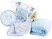 Baby : Awesome Lil' Sports Baby Blue Gift Basket Set with Onesies, Super Soft Baby Blanket Bibs, Baby Jammies & more!
