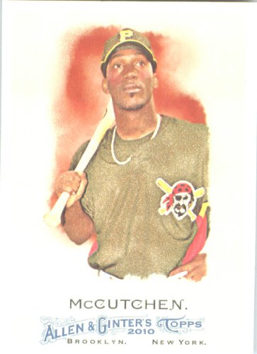 2010 Topps Allen & Ginter Baseball Card # 124 Andrew McCutchen - Pittsburgh Pirates - MLB Trading Card in Screwdown Case