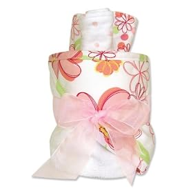 Trend Lab Hooded Towel Gift Cake, Hula BabyTrend Lab Hooded Towel Gift Cake