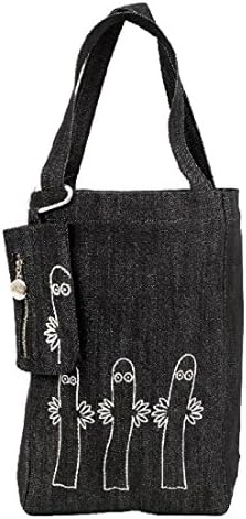 Hattifatteners Canvas Tote Shopping Shopper Lunch Beach Casual Bag Handbag By Moomin Characters TM