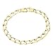 14K Solid Yellow Gold Handmade Square Link Men