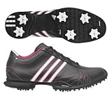 Adidas Signature Natalie Gulbis Women's Golf Shoes - Black/White/Hot - 6