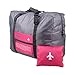 UberLyfe Waterproof Large Capacity Folding Travel Bag - Pink/Gray (TB-001148-TRVLBG-PK) RS.499.00