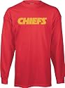 Kansas City Chiefs Red Mesh Wordmark Long Sleeve T-Shirt