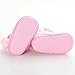 Voberry Baby Toddler Girls Knit Soft Winter Warm Snow Boot Fur Trimmed Pom Pom Boots (6~12 Month, Pink 2)