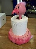 Beautiful Flamingo Paper Towel holder for Kitchen or Bathroom