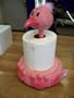 Beautiful Flamingo Paper Towel holder for Kitchen or Bathroom