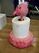 Beautiful Flamingo Paper Towel holder for Kitchen or Bathroom